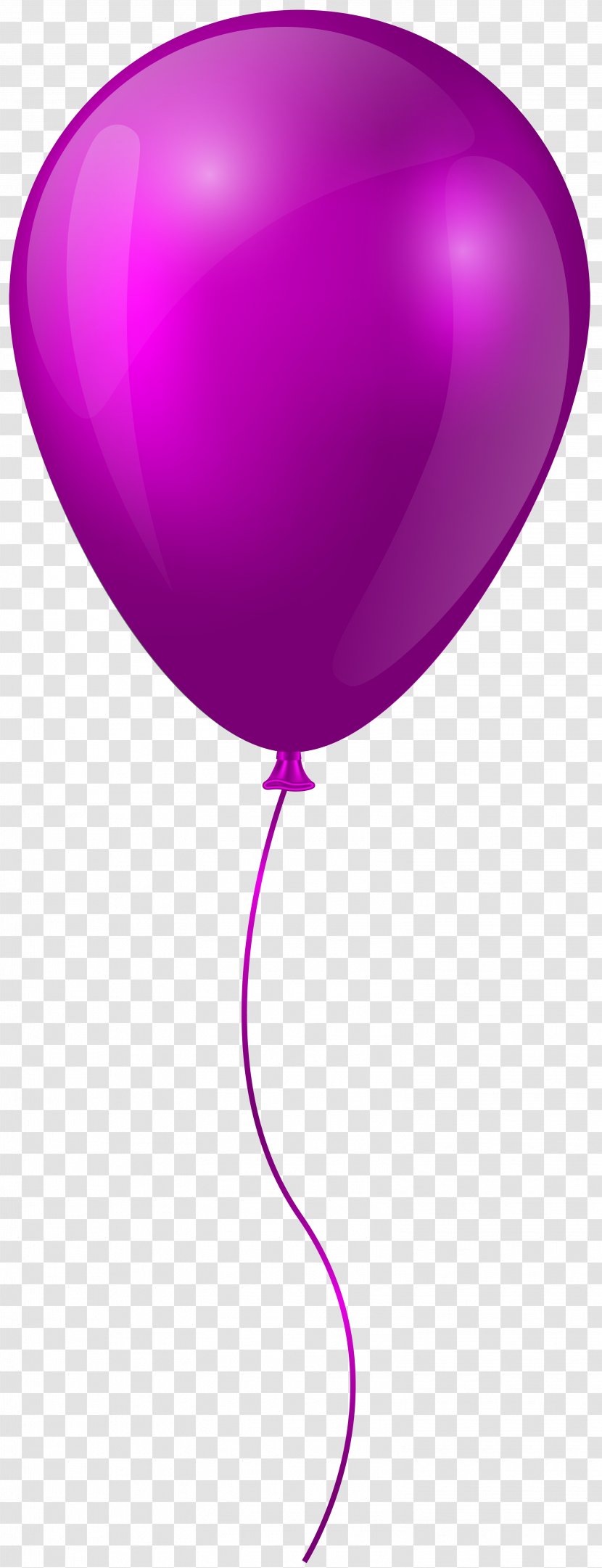 Balloon Clip Art - Violet - White Balloons Transparent PNG