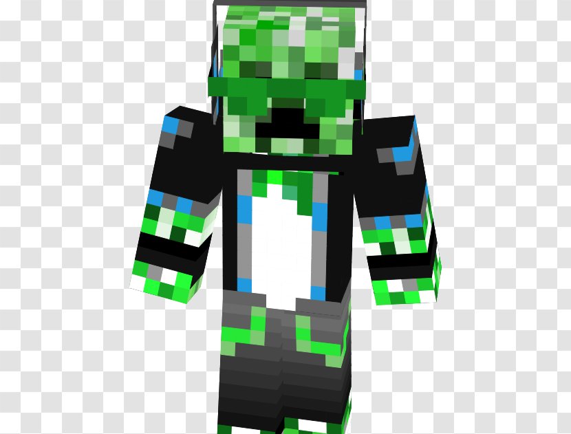 Minecraft Creeper Disc Jockey Skin Herobrine - Fictional Character Transparent PNG