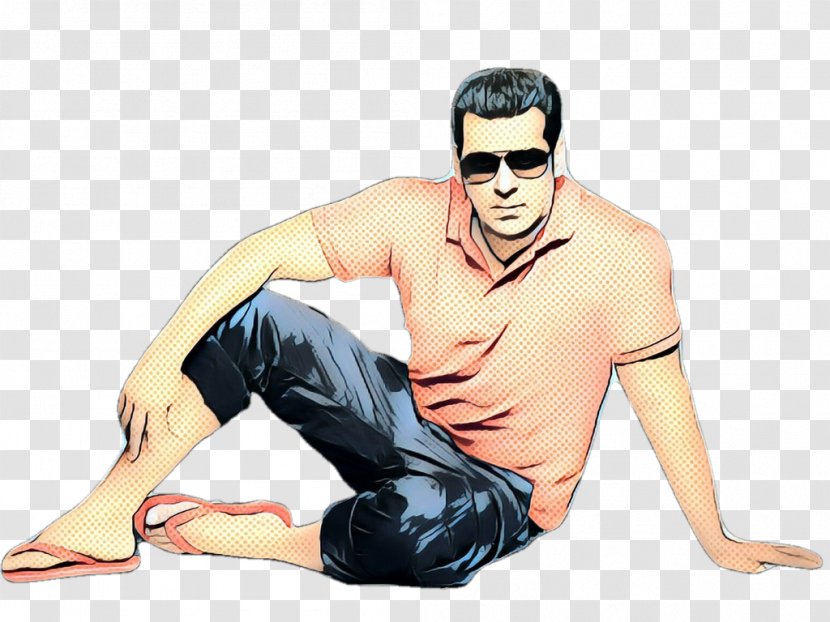 Cartoon Male Sitting Muscle Arm - Vintage - Animation Leg Transparent PNG