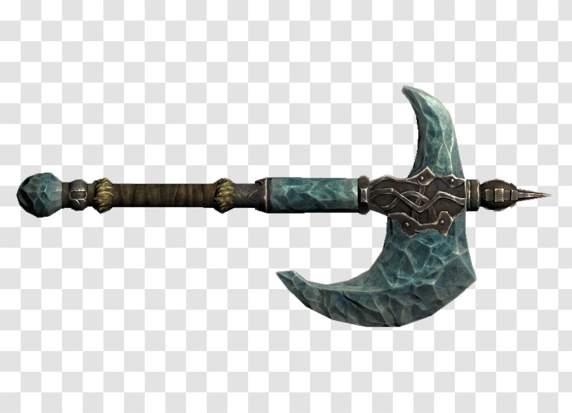 Battle Axe The Elder Scrolls V: Skyrim – Dawnguard Dragonborn Weapon Transparent PNG