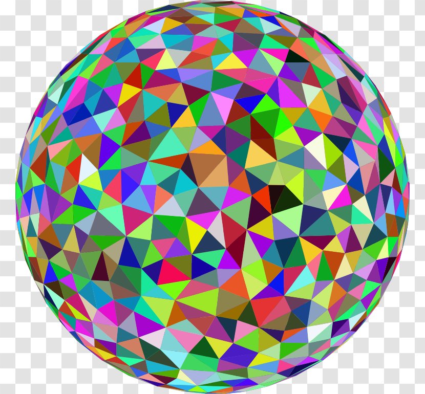 Low Poly 3D Computer Graphics Polygon - Sphereworld - Sphere Transparent PNG