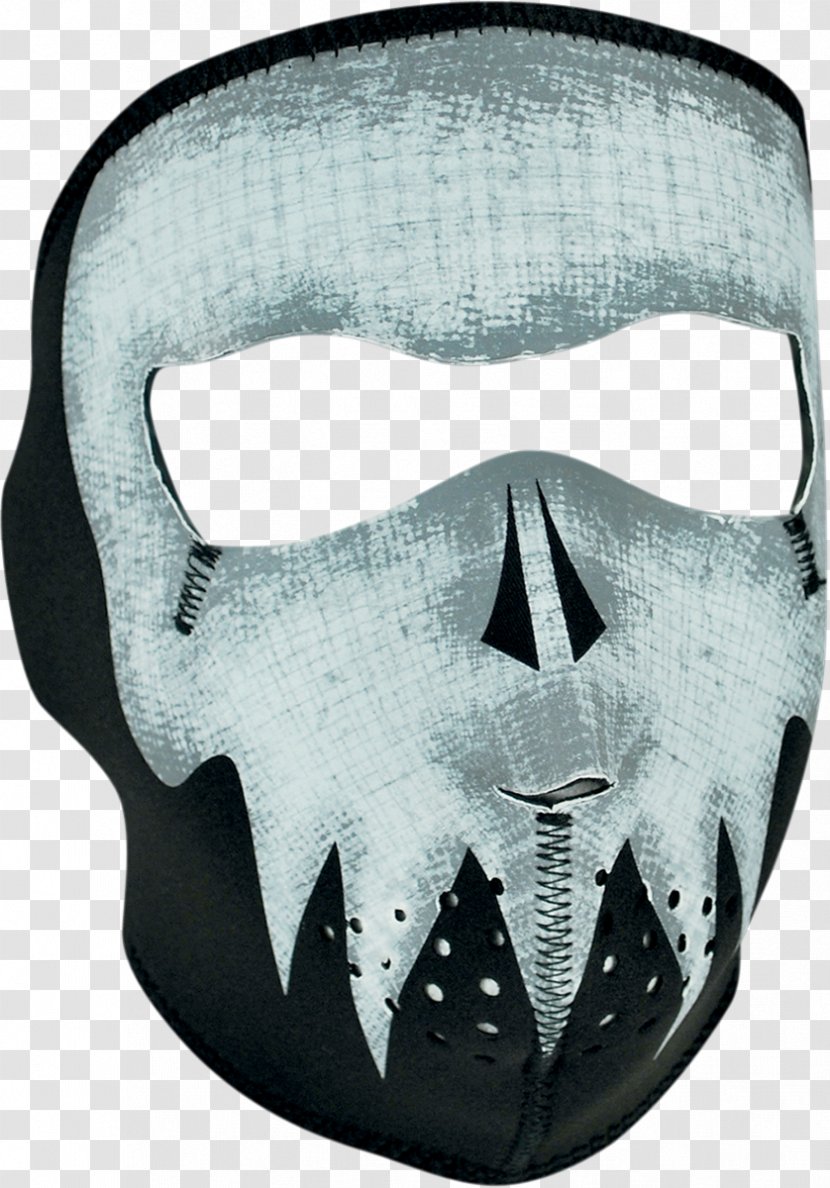 Neoprene Full Face Mask Balaclava Headgear - Masks Transparent PNG