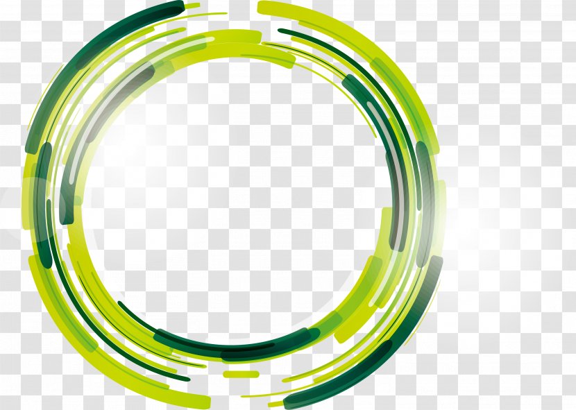 Circle Clip Art - Green - Sci-Fi Transparent PNG