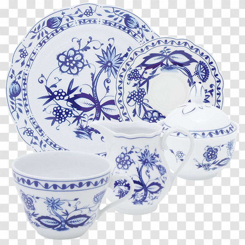Blue Onion Plate Tableware Porcelain KAHLA/Thüringen Porzellan GmbH Transparent PNG