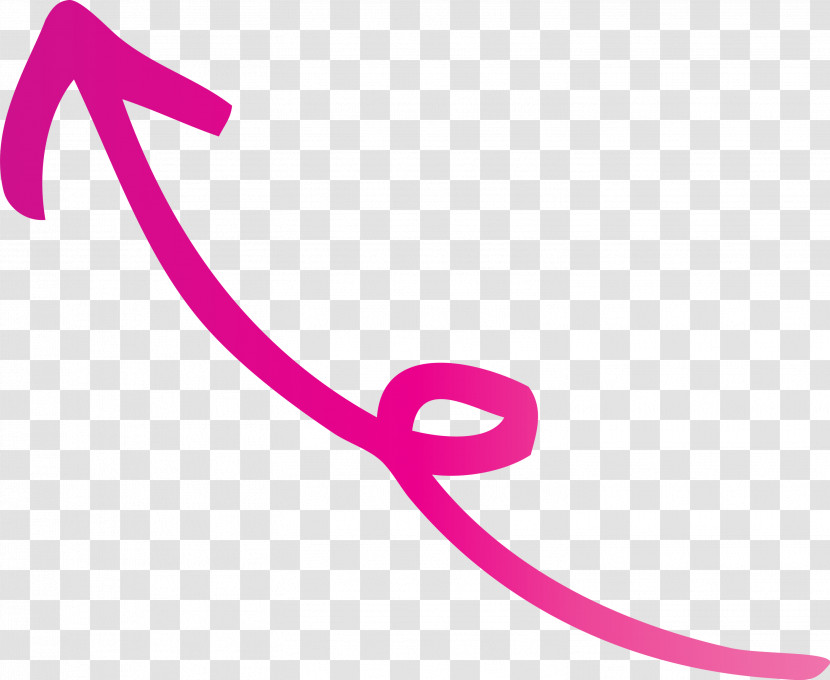 Curved Arrow Transparent PNG