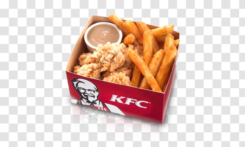 KFC French Fries Buffalo Wing Chicken Nugget Kentucky Fried Popcorn - Food - Order Hot Air Balloon Cookies Transparent PNG