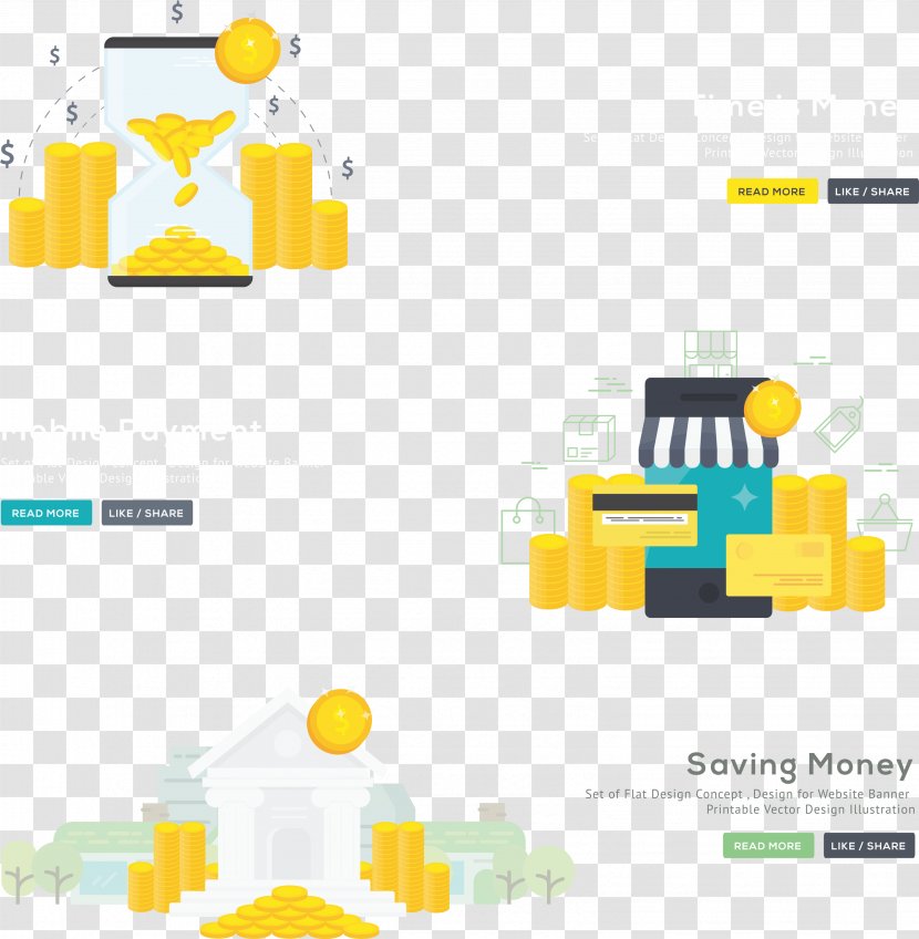 Graphic Design Icon - Brand - Internet Finance Bank PPT Vector Image Transparent PNG