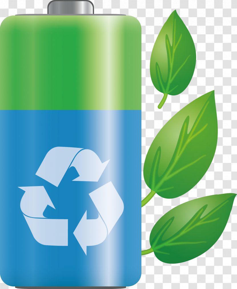 Battery Environmentally Friendly Clip Art - Product Design - Green Transparent PNG
