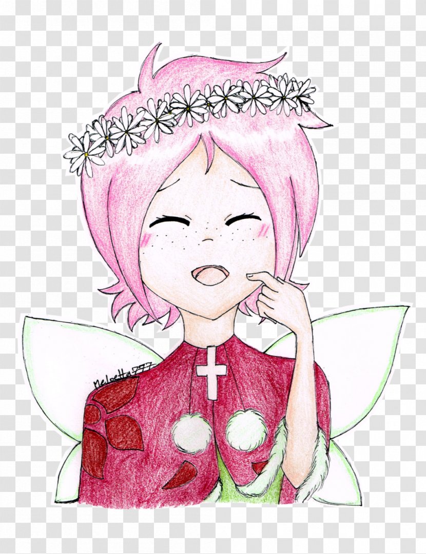 Ear Fairy Pink M Cartoon - Flower Transparent PNG
