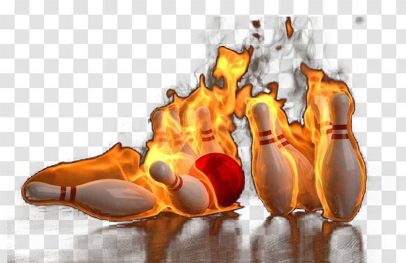 Combustion Fire - Burning Bowling Transparent PNG
