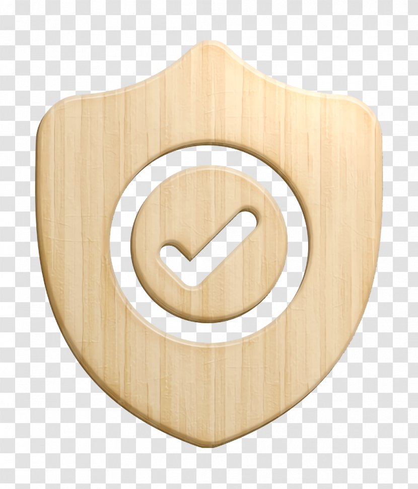 Protection And Security Icon Shield - Heart - Smile Wood Transparent PNG