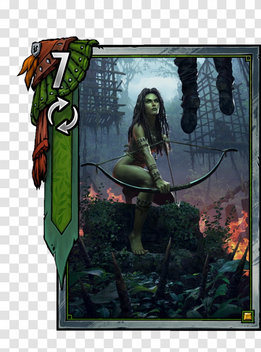 Gwent: The Witcher Card Game CD Projekt Geralt Of Rivia Art - Dryad - Video Transparent PNG