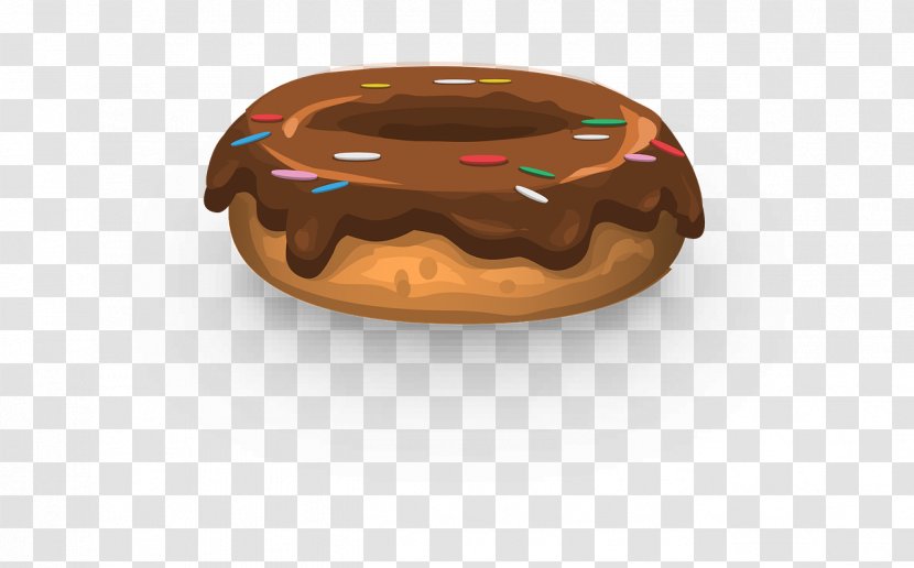 The Simpsons: Tapped Out Doughnut Chocolate Cake Icon - Dessert Transparent PNG
