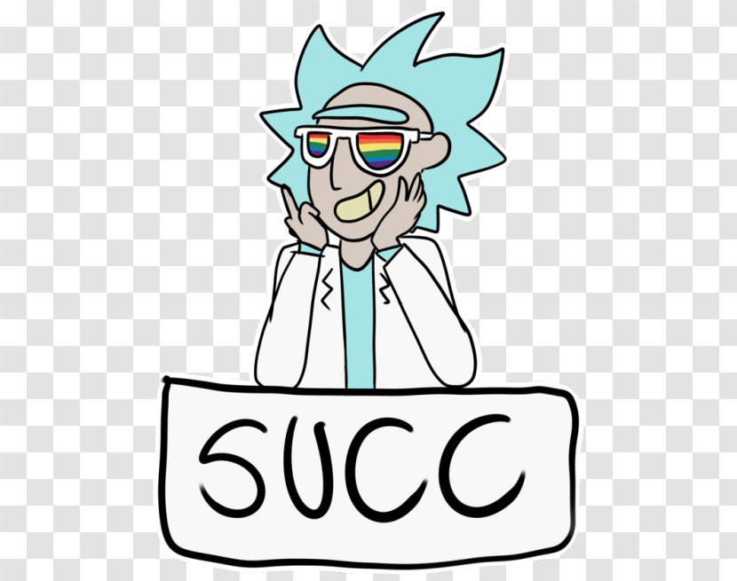 Human Behavior Line Art Cartoon Clip - Tree - Rick Sanchez Transparent PNG