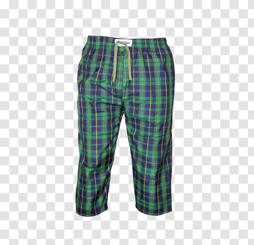 Tartan Pants Shorts - Achor Transparent PNG