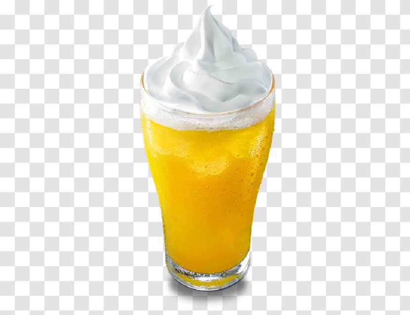 Orange Drink Bubble Tea Milkshake - Non Alcoholic Beverage Transparent PNG