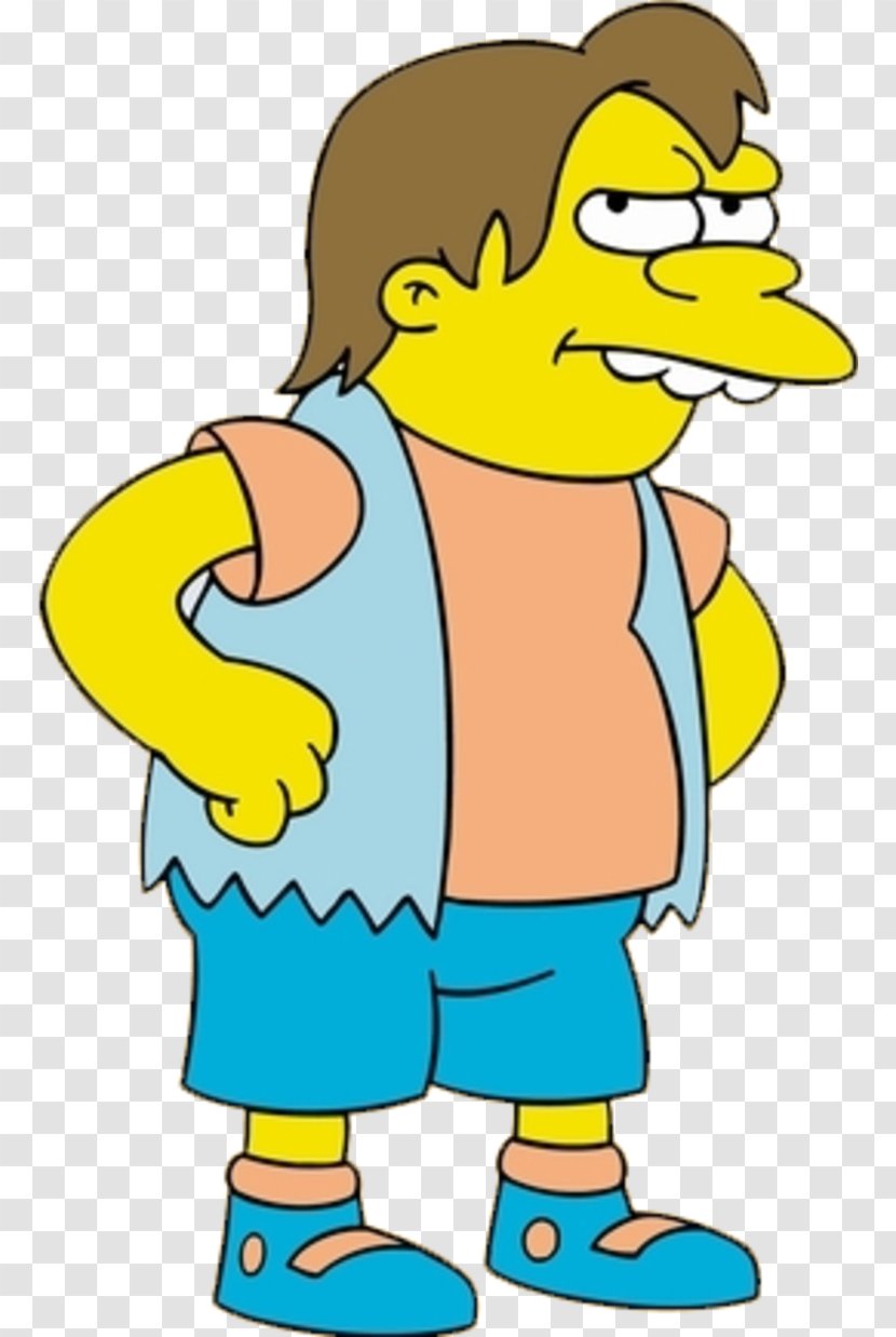 The Simpsons: Tapped Out Nelson Muntz Milhouse Van Houten Bart Simpson Marge - Barney Gumble - Simpsons Transparent PNG