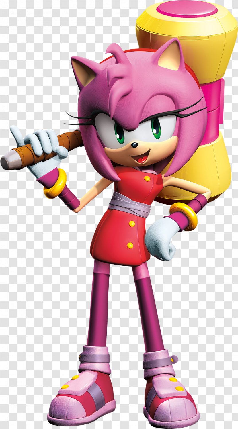 Sonic Boom: Rise Of Lyric Amy Rose The Hedgehog CD - Boom Transparent PNG