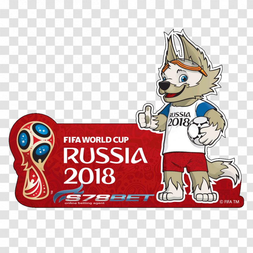 2018 World Cup Zabivaka T-shirt Russia FIFA Official Mascots - Fictional Character - Tshirt Transparent PNG
