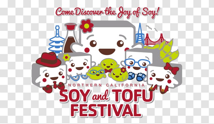 Los Angeles Tofu Festival Japantown Soybean Clip Art - San Francisco - Ten Wins 2017 Transparent PNG