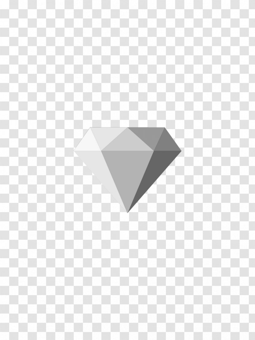 Grey Icon - Point - Diamond Transparent PNG