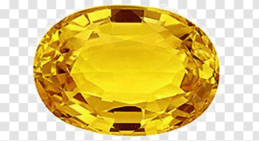 Sapphire Topaz Gemstone Navaratna Yellow Transparent PNG