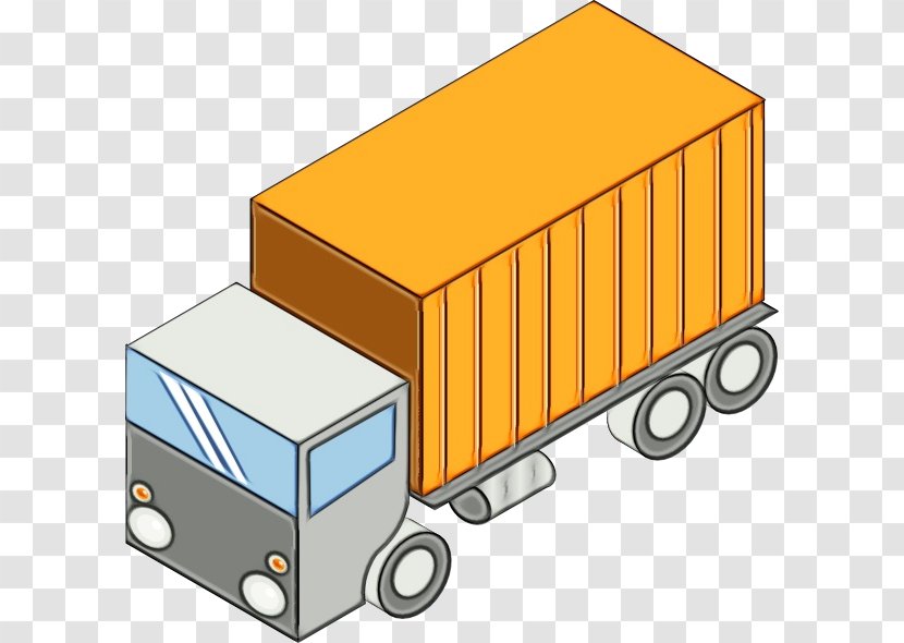 Mode Of Transport Vehicle Rolling Clip Art - Moving - Package Delivery Transparent PNG