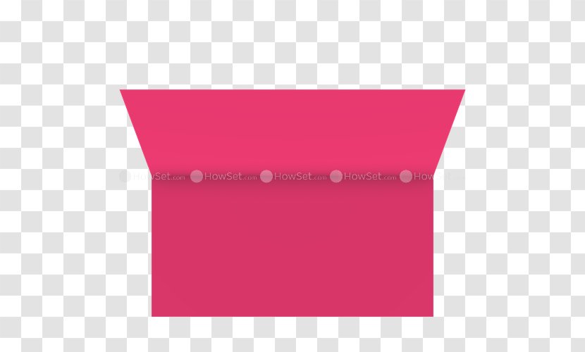Product Design Rectangle Pink M - Origami Animal Transparent PNG