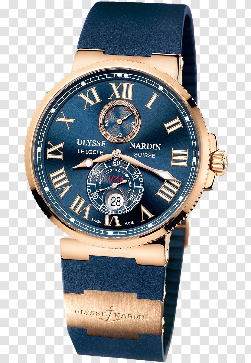 Le Locle Ulysse Nardin Marine Chronometer Watch Transparent PNG