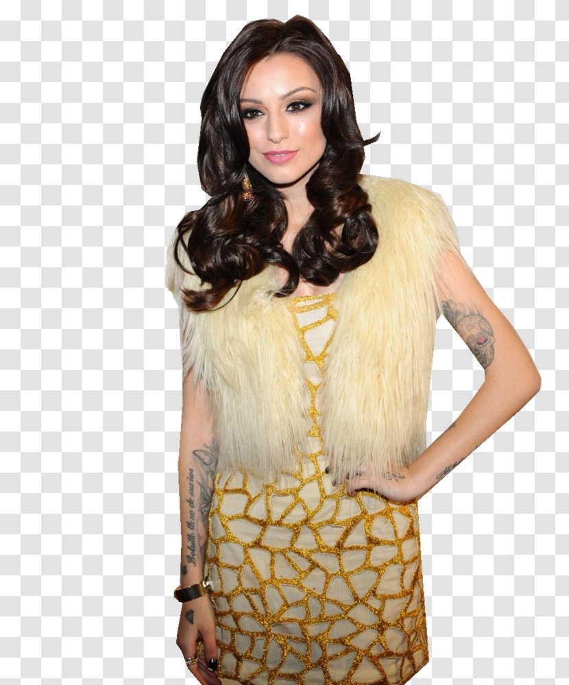 Fur Clothing Fashion Sleeve Dress - Model Transparent PNG