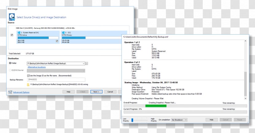 Computer Software Disk Cloning Macrium Reflect Hard Drives - Web Page Transparent PNG