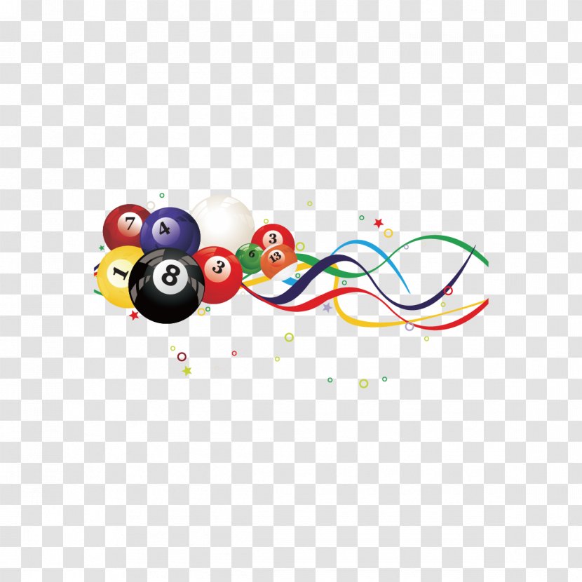 Graphic Design Billiards - Brand - And The Wavy Line Transparent PNG