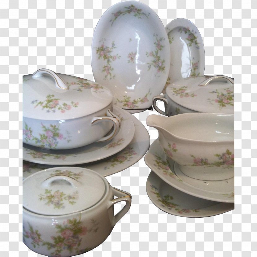 Saucer Coffee Cup Porcelain Plate Tableware - Dinnerware Set Transparent PNG