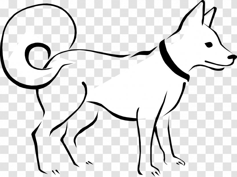 Chihuahua Black And White Clip Art - Family Dog Cliparts Transparent PNG