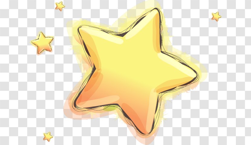 Drawing Child Art Star Image - Yellow Transparent PNG
