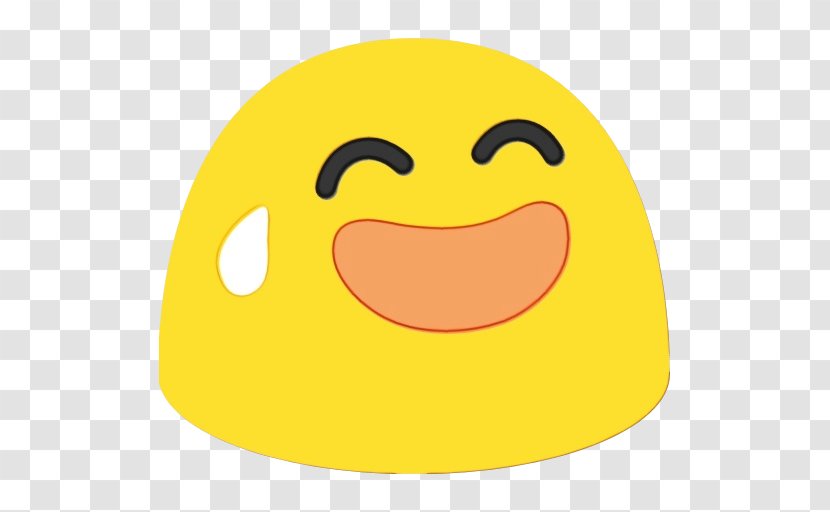 Happy Face Emoji - Oval - Laugh Transparent PNG