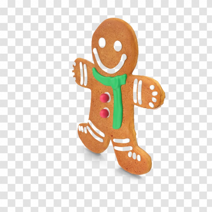 Gingerbread House Man - Chocolate - Doll Transparent PNG