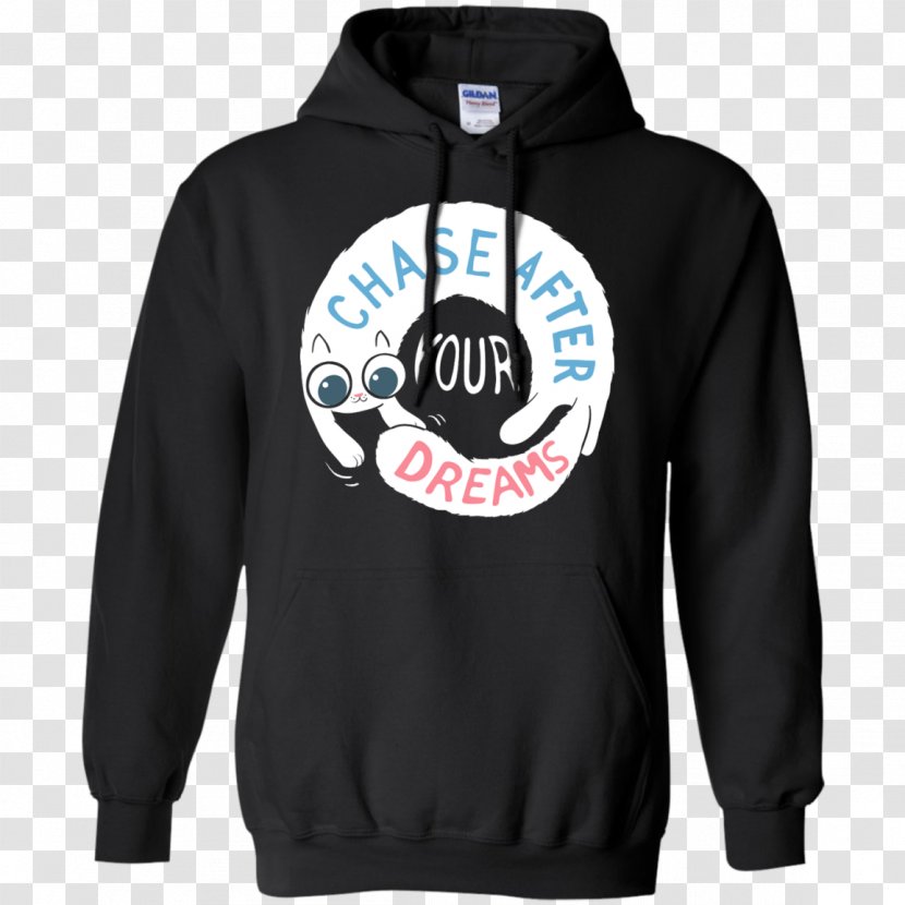 Hoodie T-shirt Sleeve Sweater - Tshirt - Chasing Dreams Transparent PNG