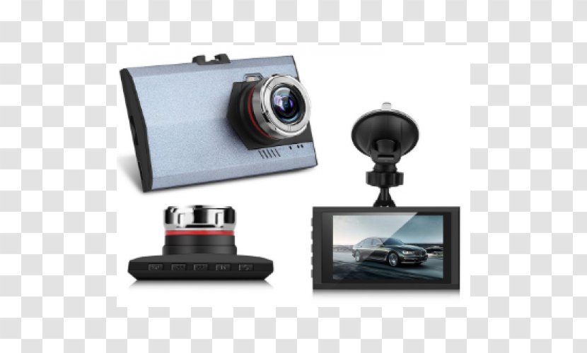 Digital Video Recorders Car 1080p Dashcam - Videooptager - Gold Camera Transparent PNG