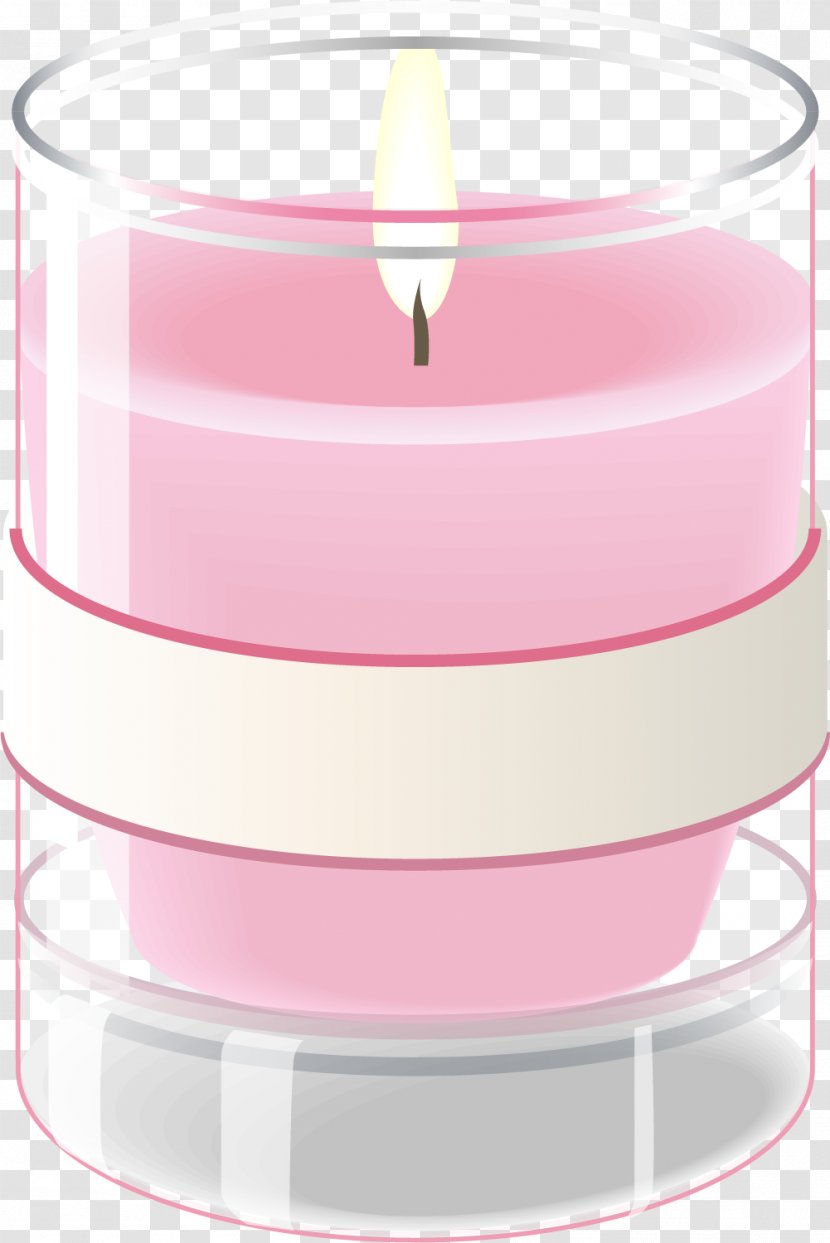 Candle Clip Art - Cartoon - Pink Transparent PNG