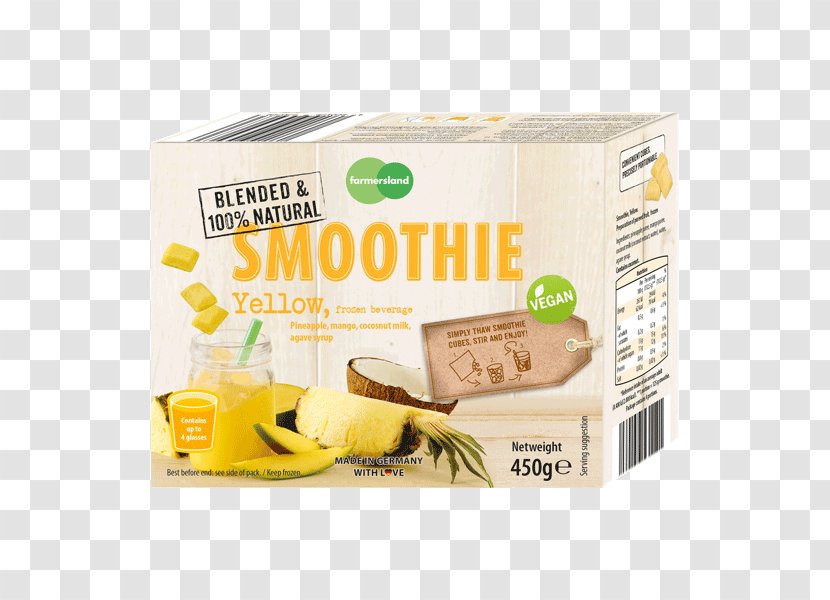 Smoothie Ice Cream Fruit Agave Nectar Frozen Food Transparent PNG