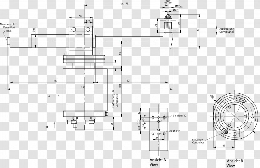 Technical Drawing Car Diagram Engineering - Design Transparent PNG