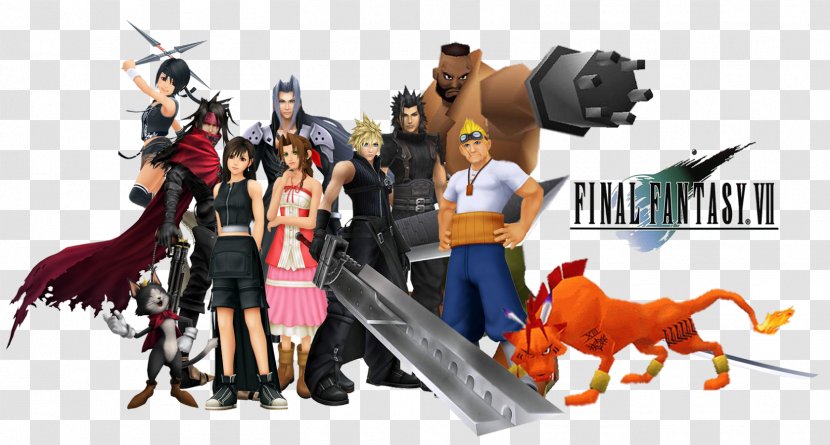 Final Fantasy VII Remake PlayStation 4 Dissidia - Action Figure Transparent PNG