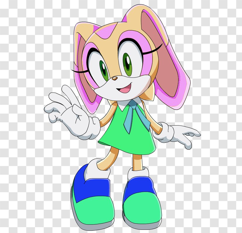 Cream The Rabbit Amy Rose Mario & Sonic At Olympic Games Shadow Hedgehog - Cartoon Transparent PNG