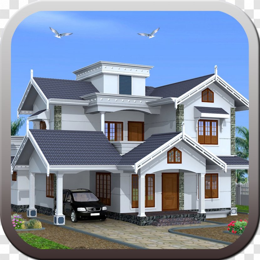 House Plan Kerala Interior Design Services - Traditional Building Transparent PNG