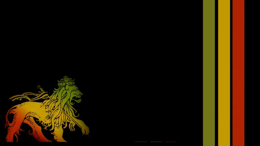Desktop Wallpaper Lion Rastafari Display Resolution Metaphor - Cartoon - Bob Marley Transparent PNG