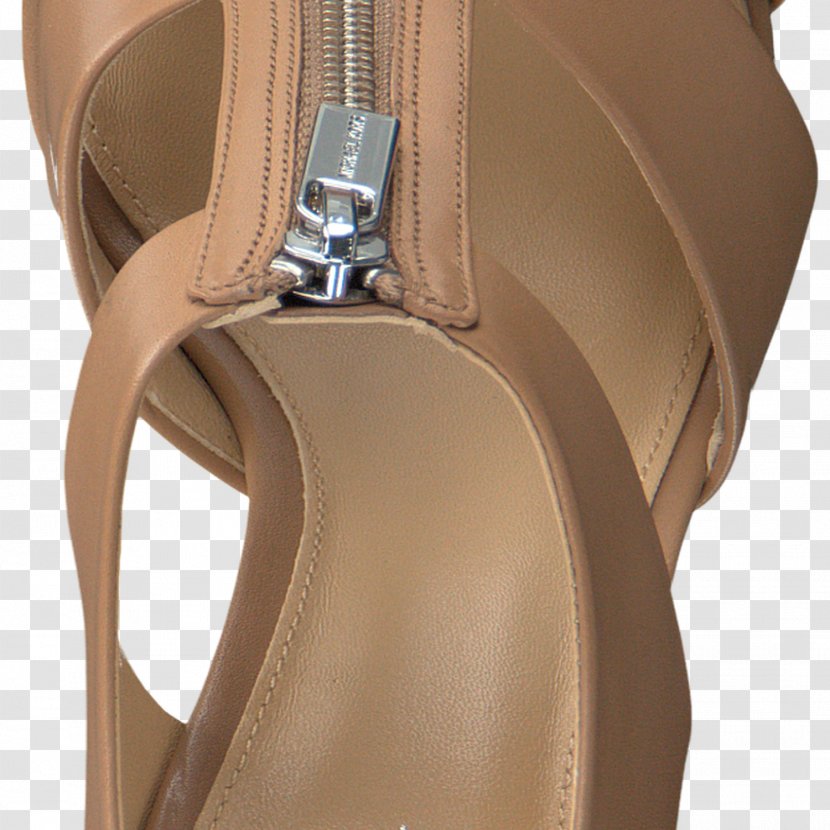 Bishop Platform Leather Sandals Michael Kors Shoe Industrial Design - Cognac - Sandal Transparent PNG