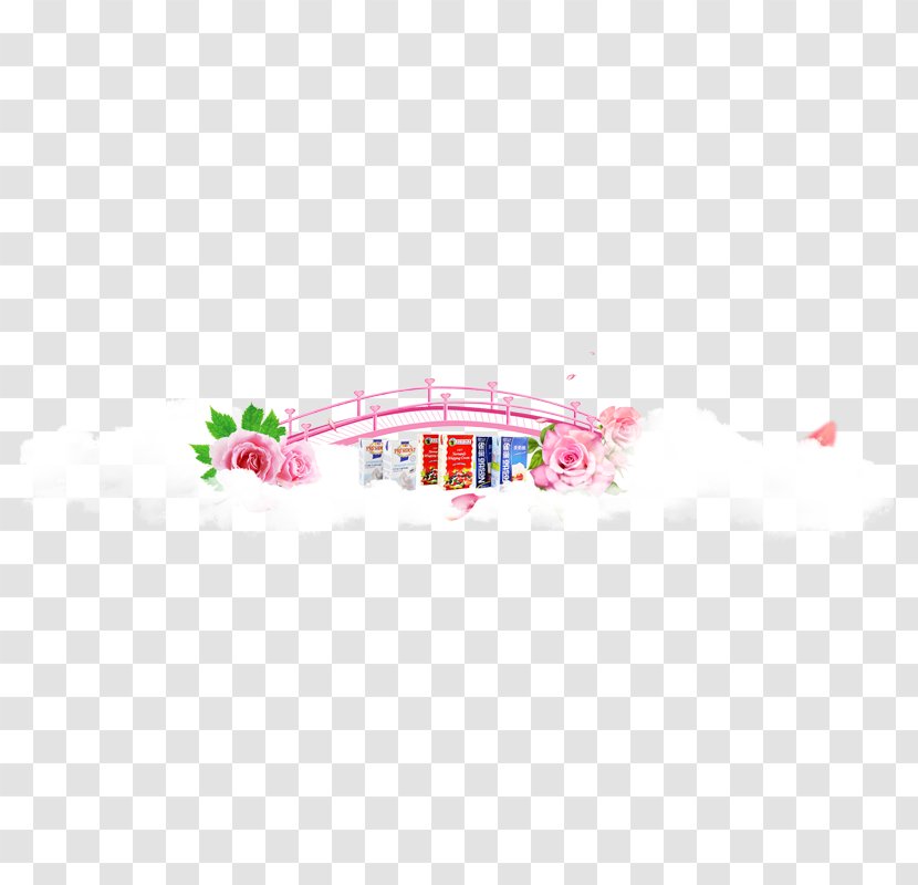 Pink Brand Pattern - Tanabata,Magpie Bridge Transparent PNG