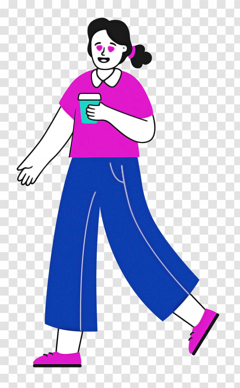 Standing Girl Woman Transparent PNG