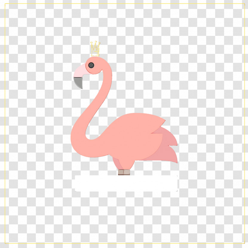 Flamingo M Pink M Beak Meter Transparent PNG
